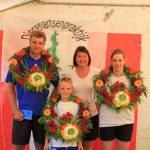 Ype,Harmen en Anita en Karin Harkema